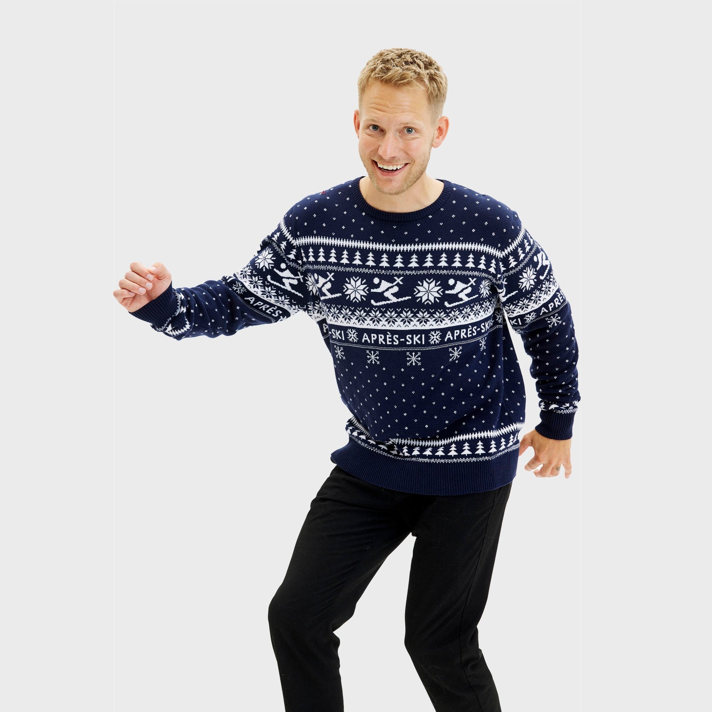 Afterski julesweateren - Herre.